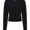 Ciaralee Cinched Waist Jumper – Black