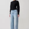 Ciaralee Cinched Waist Jumper – Black