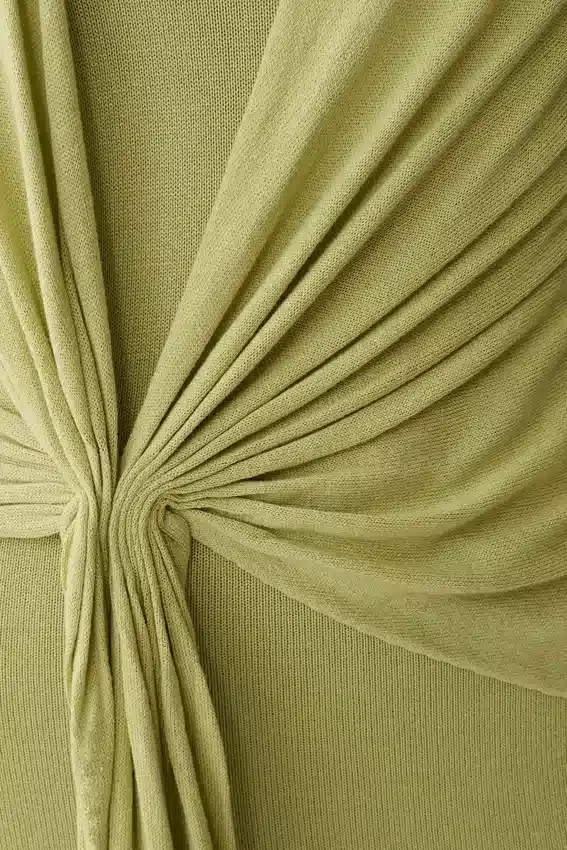 Cindylou Halter Knit Maxi Dress – Light Olive Cindylou Halter Knit Maxi Dress – Light Olive