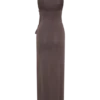 Cindylou Halter Knit Maxi Dress – Peppercorn Cindylou Halter Knit Maxi Dress – Peppercorn