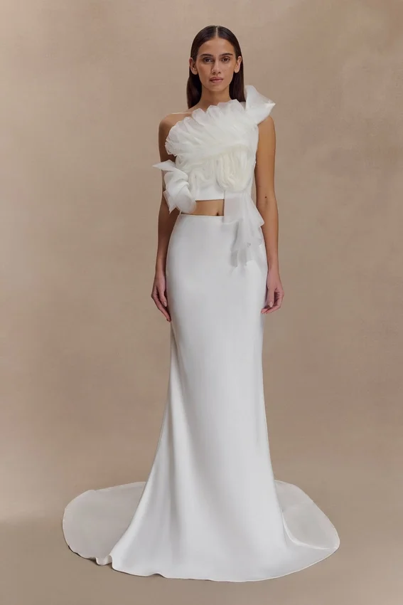 Sena Bridal Top – White Sena Bridal Top – White