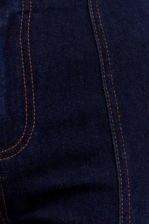 Clio Paneled Flare Jeans – Indigo Blue Clio Paneled Flare Jeans – Indigo Blue