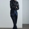 Codi Faux Leather Bomber Jacket – Black Codi Faux Leather Bomber Jacket – Black