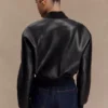 Codi Faux Leather Bomber Jacket – Black Codi Faux Leather Bomber Jacket – Black