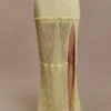 Coleene Pointelle Knit Maxi Skirt – Lemon Coleene Pointelle Knit Maxi Skirt – Lemon
