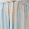 Cyra Plunge Chiffon Midi Dress – Blue Floral Print Cyra Plunge Chiffon Midi Dress – Blue Floral Print