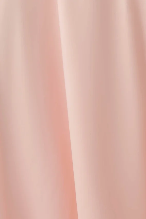 Cyra Plunge Satin Midi Dress – Peach Cyra Plunge Satin Midi Dress – Peach
