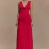 Dania Cowl Neck Slinky Maxi Dress – Fuchsia Pink Dania Cowl Neck Slinky Maxi Dress – Fuchsia Pink