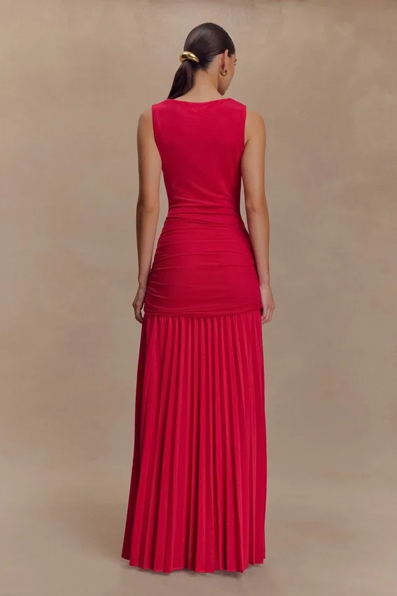 Dania Cowl Neck Slinky Maxi Dress – Fuchsia Pink Dania Cowl Neck Slinky Maxi Dress – Fuchsia Pink
