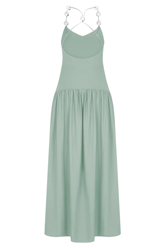 Darling Linen Maxi Dress – Sage Darling Linen Maxi Dress – Sage