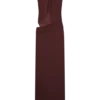 Edwina Knotted Mesh Maxi Dress – Mahogany Edwina Knotted Mesh Maxi Dress – Mahogany