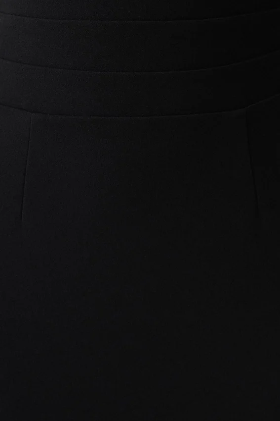 Elan Stretch Crepe Maxi Dress – Black Elan Stretch Crepe Maxi Dress – Black