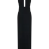 Elan Stretch Crepe Maxi Dress – Black Elan Stretch Crepe Maxi Dress – Black