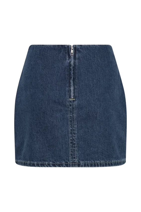 Ellie Denim Mini Skirt – Dark Blue Ellie Denim Mini Skirt – Dark Blue