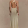 Ellington Knit Maxi Dress With Sequin – Ivory