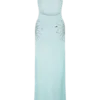 Ellington Knit Maxi Dress With Sequin – Lagoon