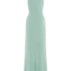 Elyna Slinky Halter Maxi Dress – Lagoon