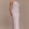 Elyna Slinky Halter Maxi Dress – Pale Pink Elyna Slinky Halter Maxi Dress – Pale Pink