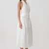 Emery Multi-Wear Cotton Midi Dress – White Emery Multi-Wear Cotton Midi Dress – White