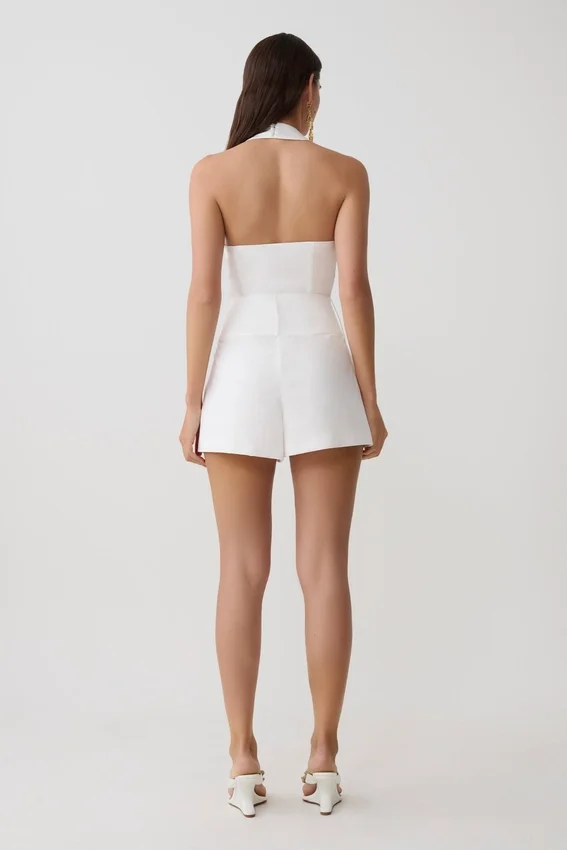 Emery Multi-Wear Cotton Midi Dress – White Emery Multi-Wear Cotton Midi Dress – White