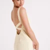 Ensley Satin Maxi Dress – Light Yellow Ensley Satin Maxi Dress – Light Yellow