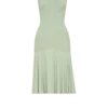 Evelyn Shirred Chiffon Maxi Dress – Sage Evelyn Shirred Chiffon Maxi Dress – Sage
