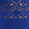 Everette Crochet Knit Mini Dress – Cobalt