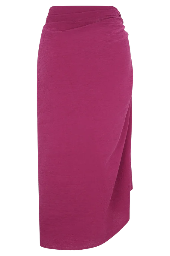 Evie Cotton Sarong – Wine Evie Cotton Sarong – Wine