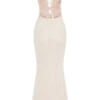 Ezra Lace Maxi Dress – Ivory