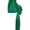 Franka Strapless Bow Mini Dress – Emerald
