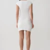 Freida Knit Mini Dress With Sash – Ivory Freida Knit Mini Dress With Sash – Ivory