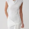 Freida Knit Mini Dress With Sash – Ivory Freida Knit Mini Dress With Sash – Ivory