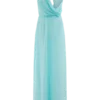 Galia Cowl Neck Maxi Dress – Lagoon