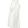Galia Satin Corset Gown – White Galia Satin Corset Gown – White