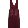Genie Diamante Halter Midi Dress – Mahogany Genie Diamante Halter Midi Dress – Mahogany