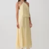 Georgia Panelled Midi Skirt – Butter