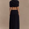 Georgina Chiffon Midi Dress – Black Georgina Chiffon Midi Dress – Black
