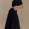 Georgina Chiffon Midi Dress – Black Georgina Chiffon Midi Dress – Black