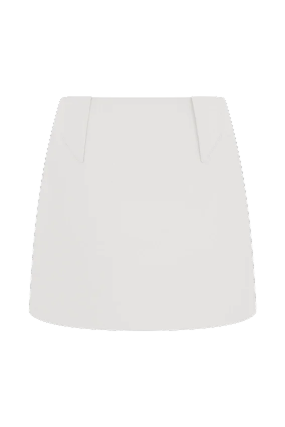 Gina Suiting Mini Skirt – Ivory Gina Suiting Mini Skirt – Ivory