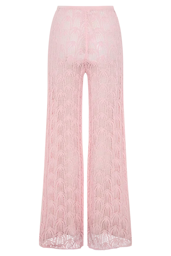 Glinda Crochet Pants – Baby Pink Glinda Crochet Pants – Baby Pink