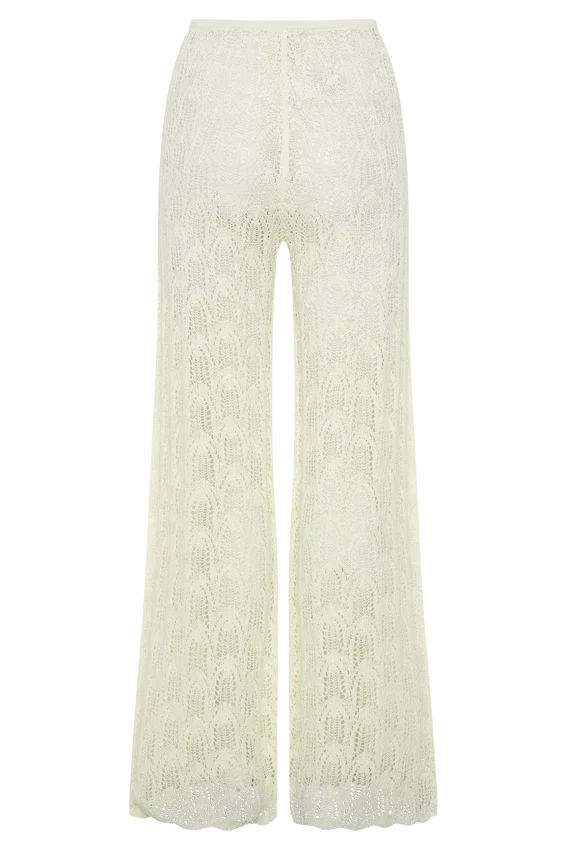 Glinda Crochet Pants – Ivory Glinda Crochet Pants – Ivory