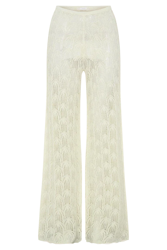 Glinda Crochet Pants – Ivory Glinda Crochet Pants – Ivory