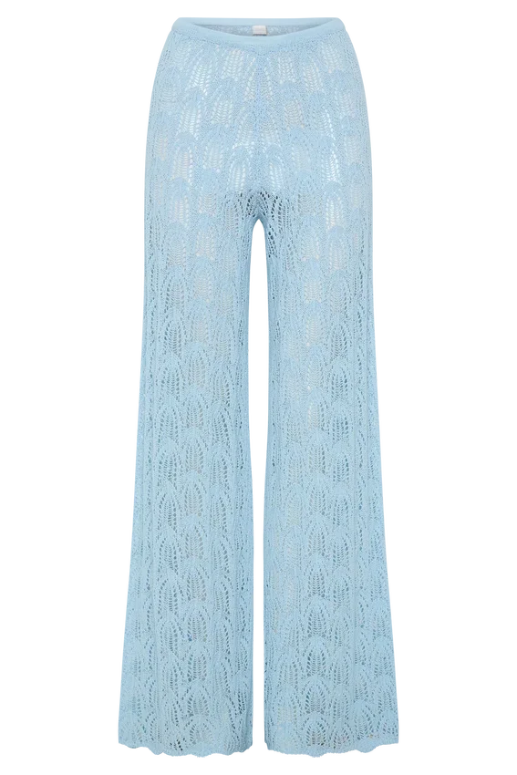 Glinda Crochet Pants – Light Blue Glinda Crochet Pants – Light Blue