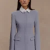 Gretchen Suiting Mini Dress – Grey Gretchen Suiting Mini Dress – Grey