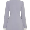 Gretchen Suiting Mini Dress – Grey Gretchen Suiting Mini Dress – Grey