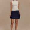 Hadleigh Sleeveless Slinky Top – Ivory