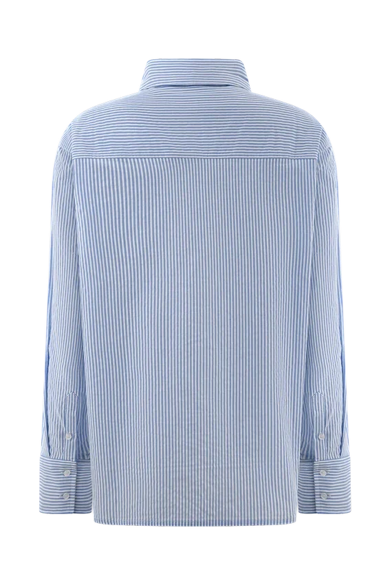 Hansen Oversized Shirt – Blue Pinstripe Hansen Oversized Shirt – Blue Pinstripe