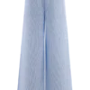 Hansen Wide Leg Pants – Blue Pinstripe