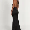 Harper One Shoulder Gown – Black Harper One Shoulder Gown – Black