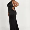 Harper One Shoulder Gown – Black Harper One Shoulder Gown – Black
